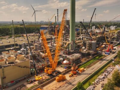 Raupenkran - Mobilkran - Industriemontage Knaack Kranvermietung